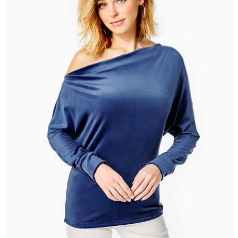 NWT Lilly Pulitzer Sheera Velour Top - Picture 1 of 5